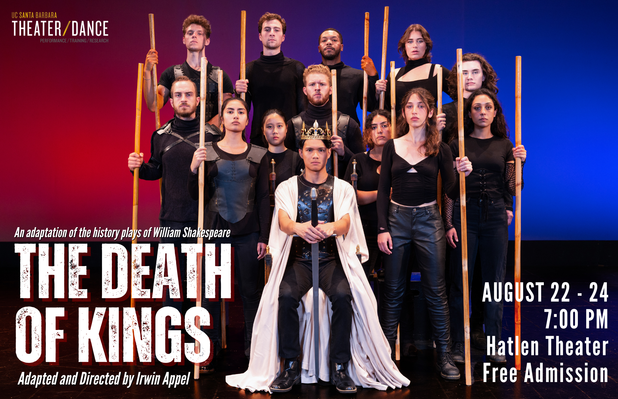 The Death of Kings | Department of Theater and Dance - UC Santa